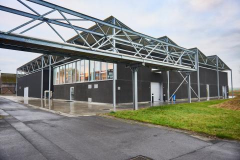 Bottelarij en warme kamers Sint-Sixtus West-Vleteren | Koplamp Architecten Bottelarij en warme kamers Sint-Sixtus West-Vleteren | Koplamp Architecten